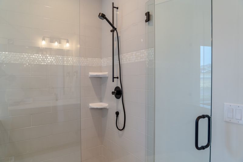 Elegant Shower with Frameless Doors